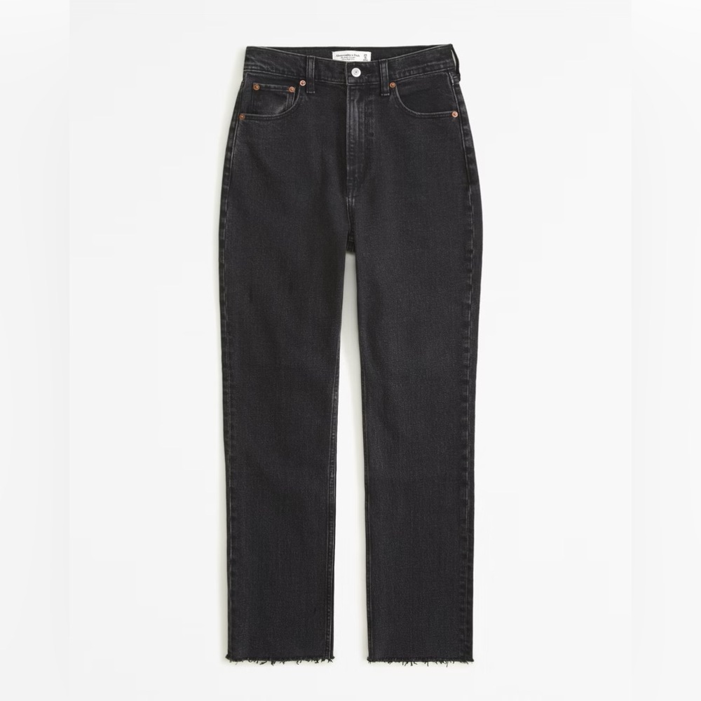 Abercrombie and Fitch Straight Ankle Jeans